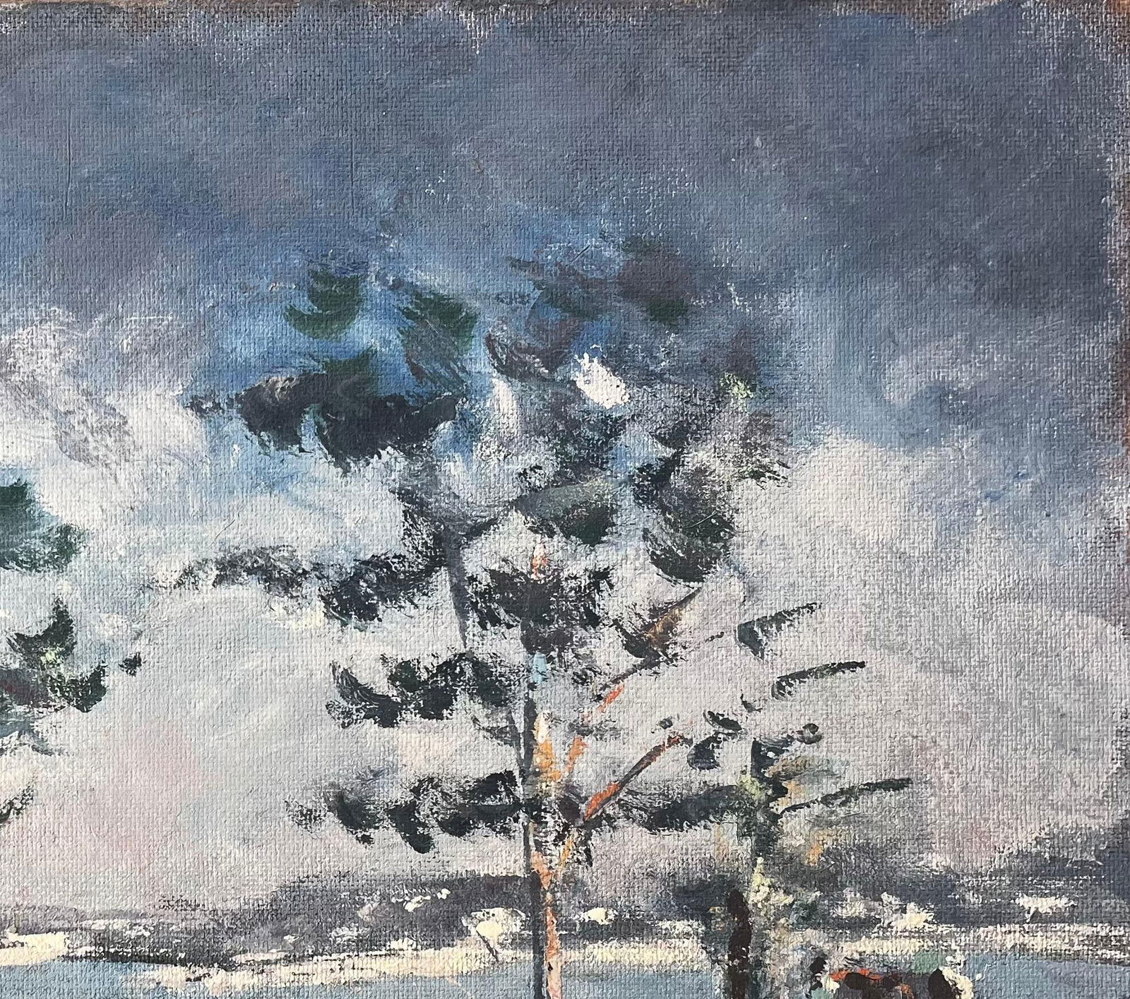 Fanch Lel; French Coastal Landscape with Windswept Trees at Golfe du Morbihan Brittany - 7