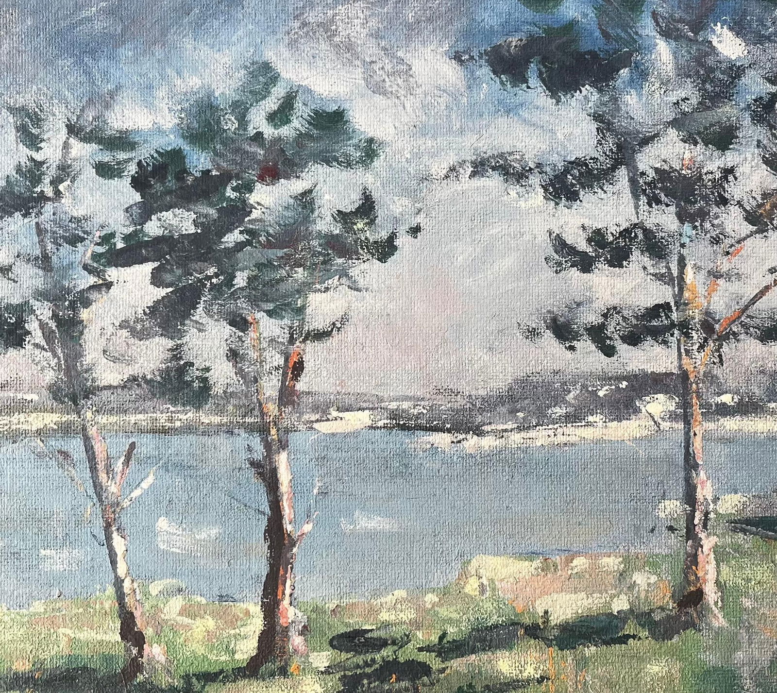 Fanch Lel; French Coastal Landscape with Windswept Trees at Golfe du Morbihan Brittany - 10