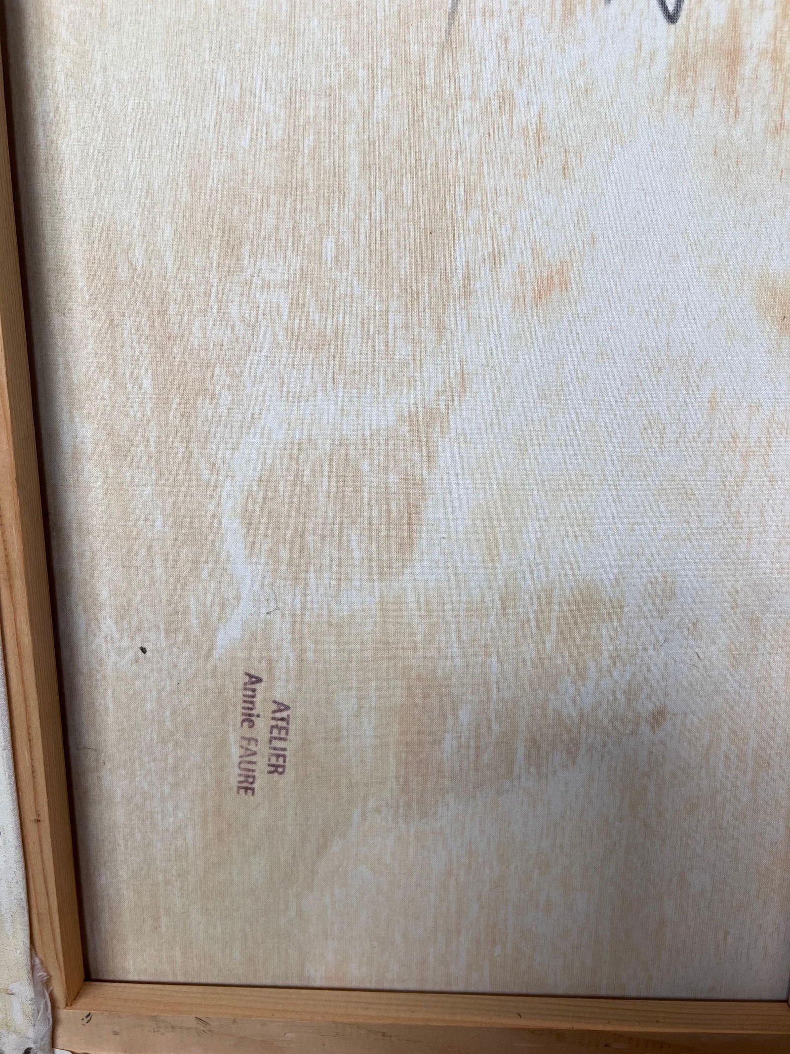 Annie Faure; Portrait Of A Blue Eyed Girl In Flower Crown 20th Century French Oil Painting - 2