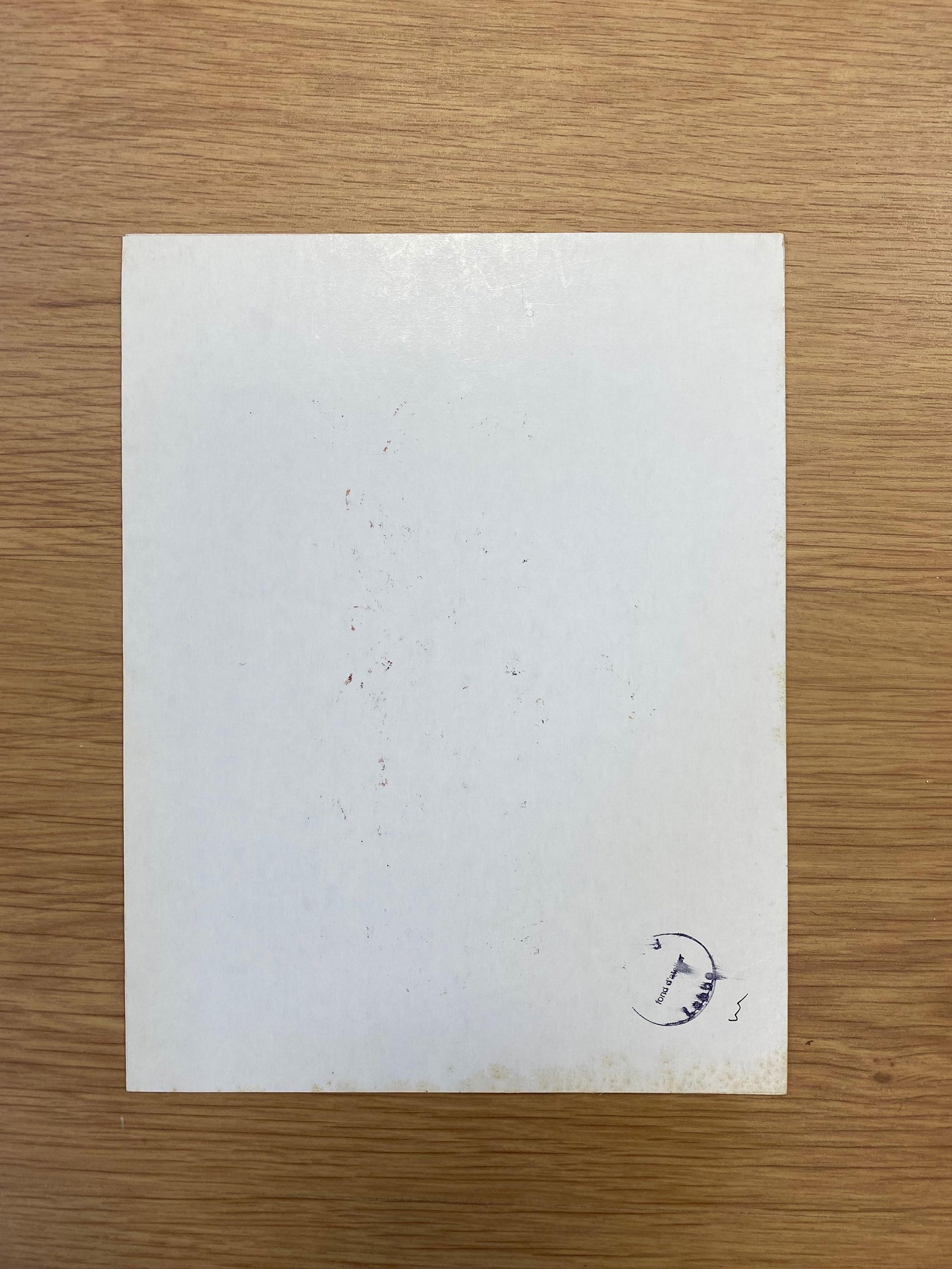 1950's French Modernist/ Cubist Painting - Blue & Green Abstract - 6