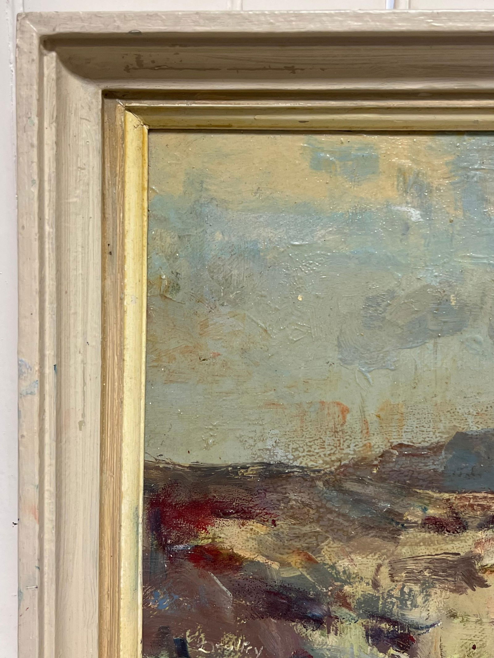 William B Dealtry; 20th Century Scottish Impressionist Signed Oil Painting Farm in Highland Hills - 8