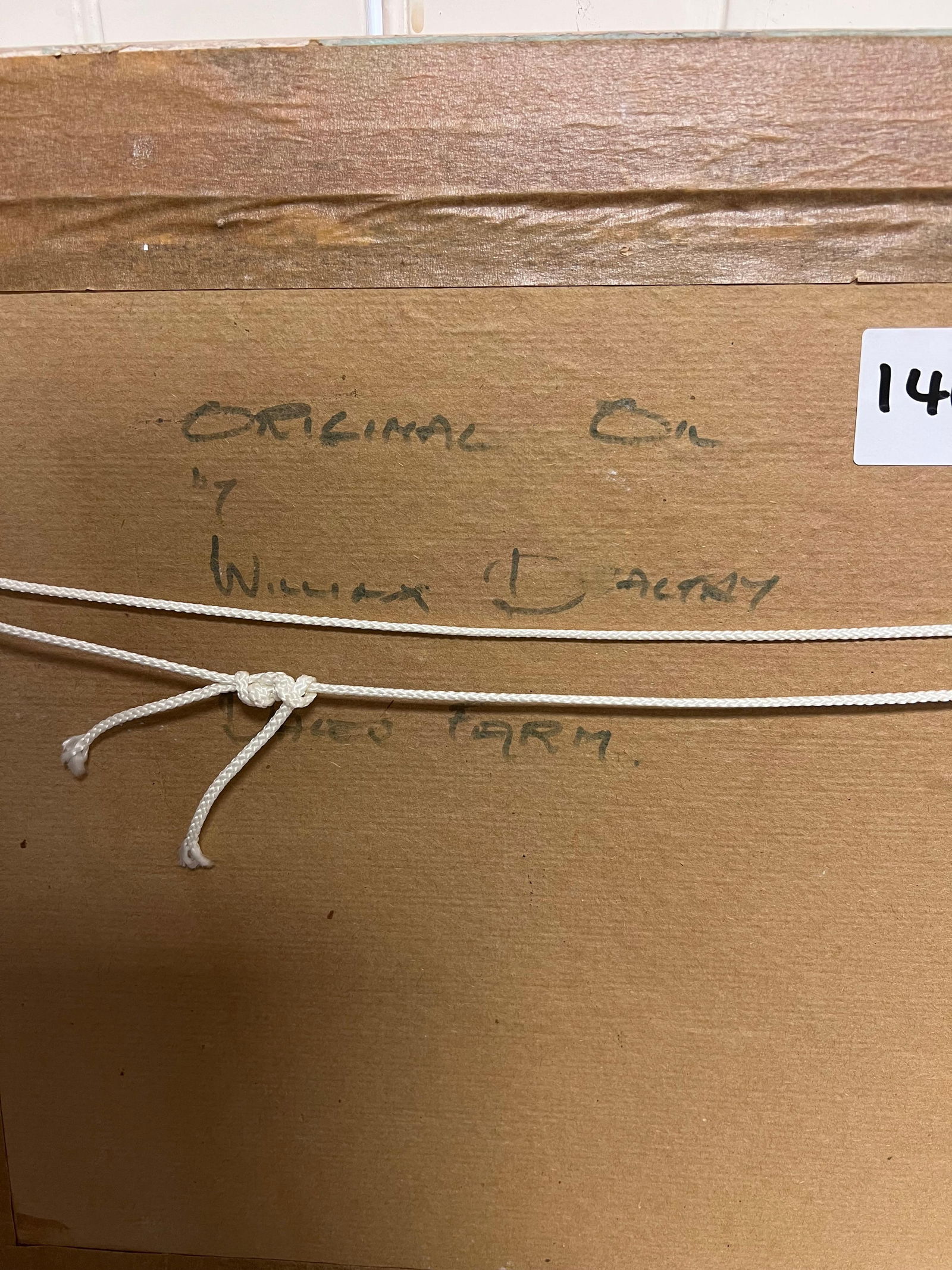 William B Dealtry; 20th Century Scottish Impressionist Signed Oil Painting Farm in Highland Hills - 11