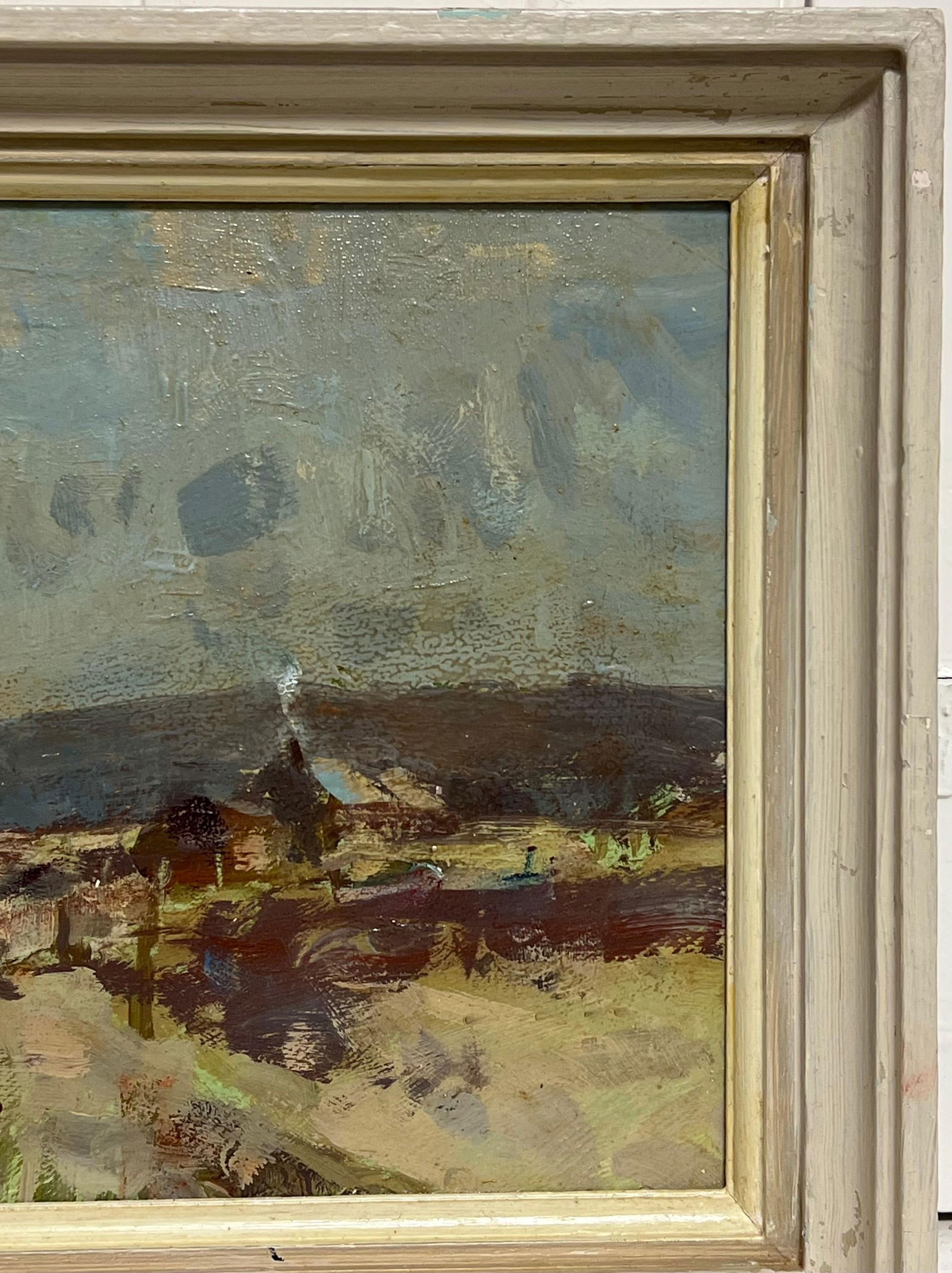 William B Dealtry; 20th Century Scottish Impressionist Signed Oil Painting Farm in Highland Hills - 14