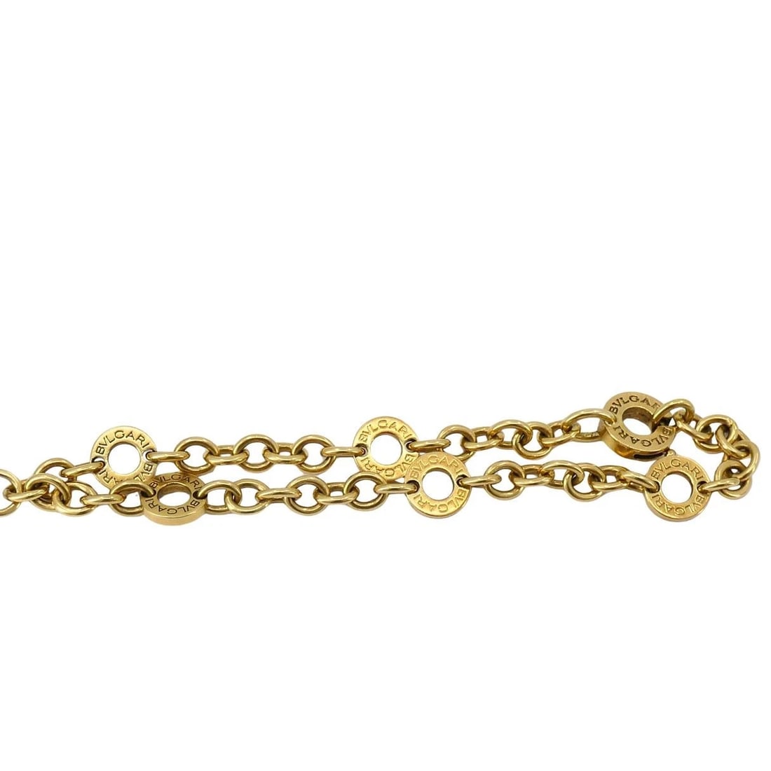 Bulgari B.zero1 18k Yellow Gold Charm Bracelet 7.75" - 8