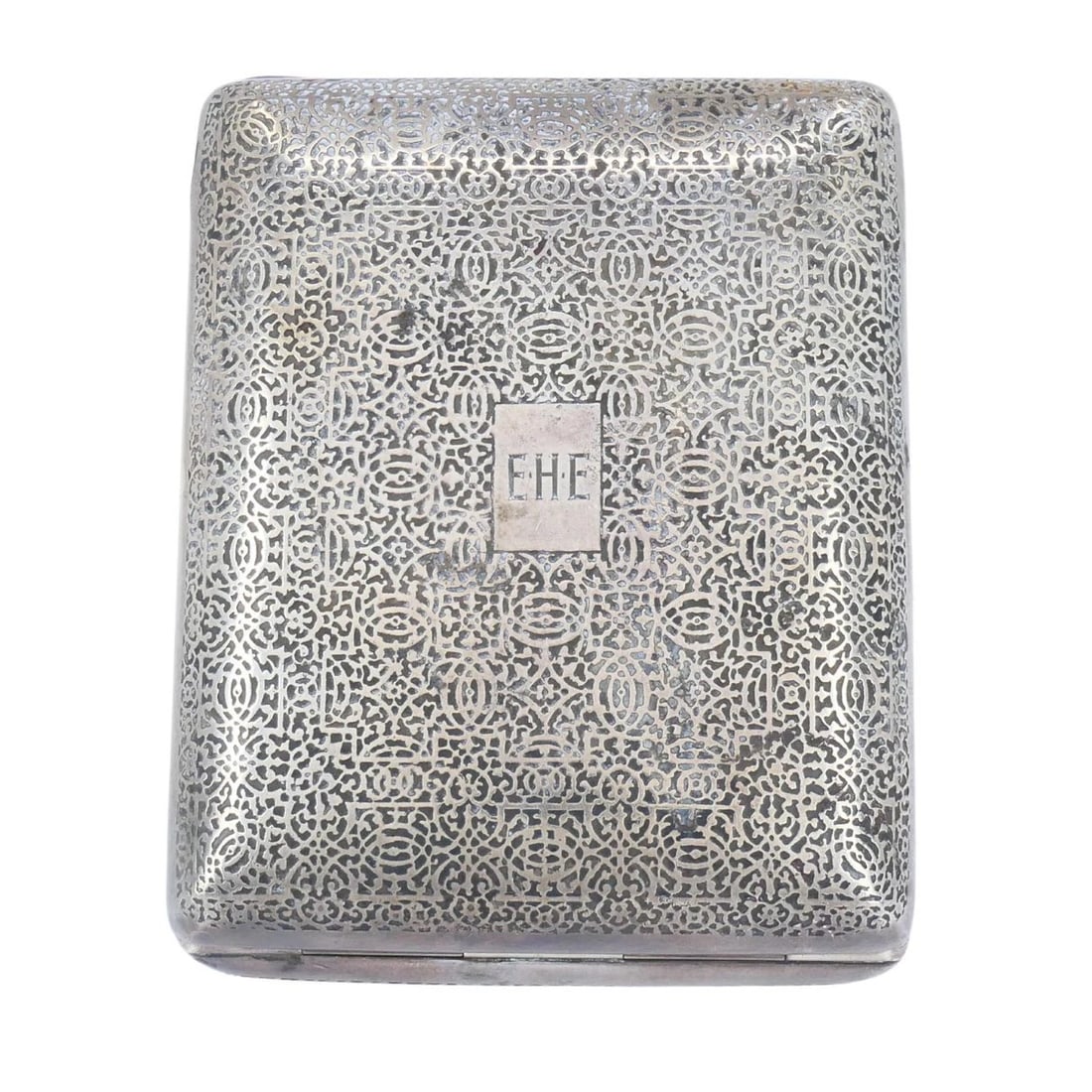 Vintage 1925 Tiffany & Co. Sterling Silver Mirror Compact - 7