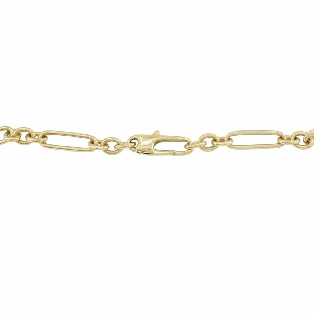 Tom Ford Italian 18k Yellow Gold Chain Link Necklace - 6