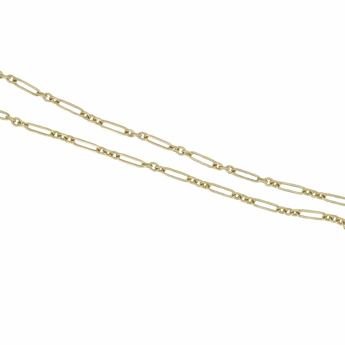 Tom Ford Italian 18k Yellow Gold Chain Link Necklace - 8