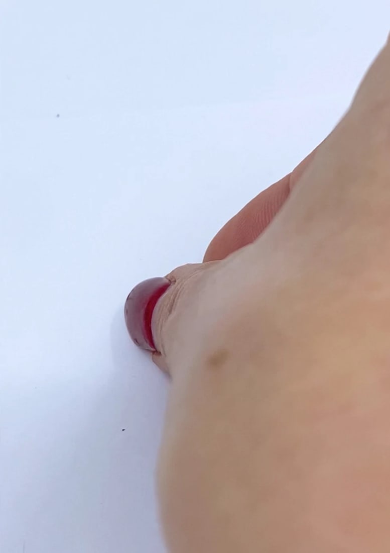 Antique 14k Gold Platinum-Topped Sapphire Diamond Charm Pendant - 2