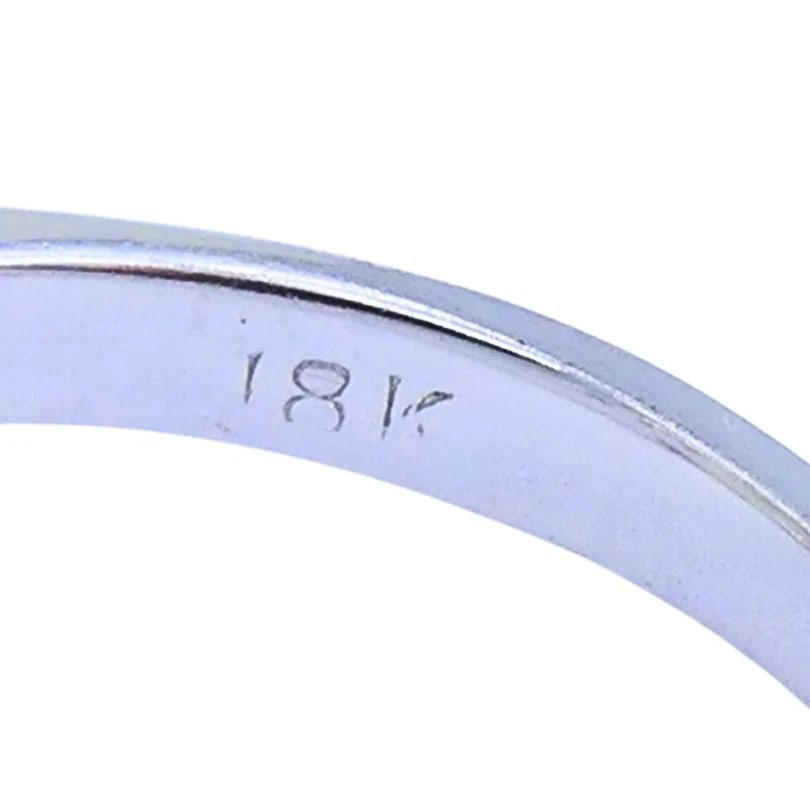 8.02-carat GIA Certified Diamond RING 18k White Gold Modern Jewelry - 14