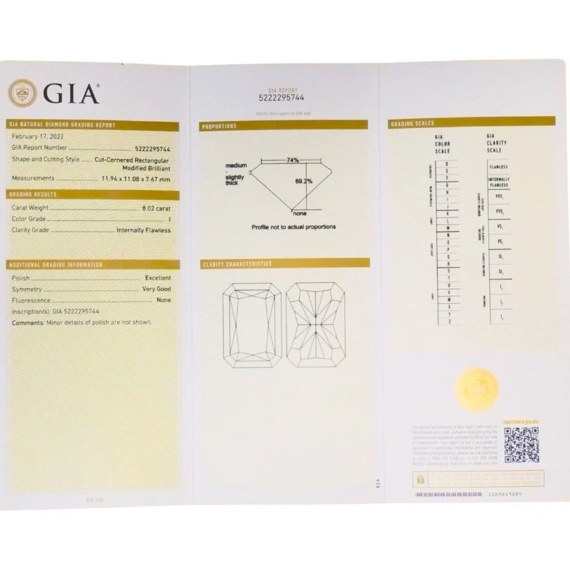 8.02-carat GIA Certified Diamond RING 18k White Gold Modern Jewelry - 4