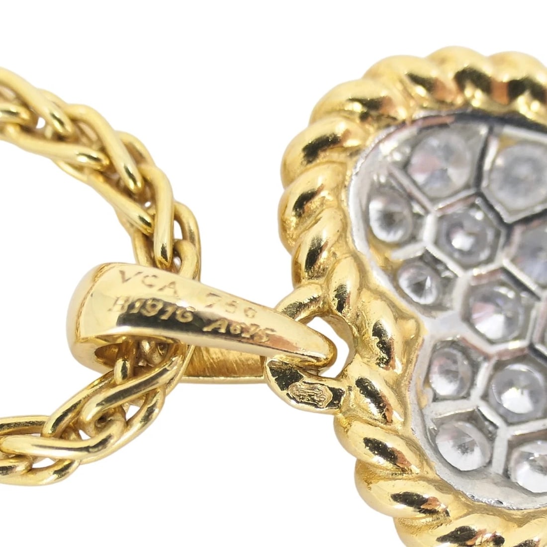 Van Cleef & Arpels Diamond Heart Pendant Necklace Certificate of Authenticity - 7