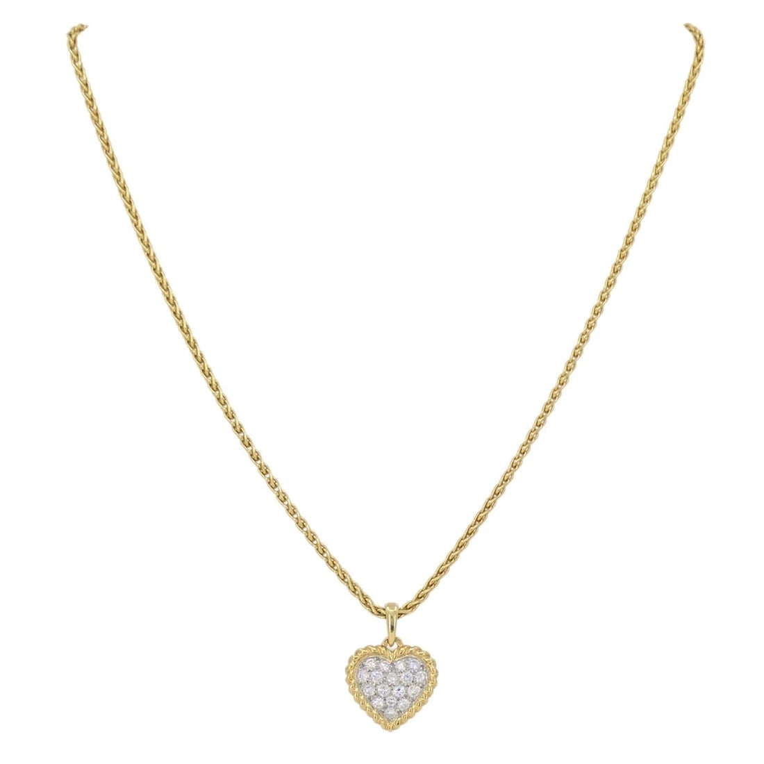Van Cleef & Arpels Diamond Heart Pendant Necklace Certificate of Authenticity - 8