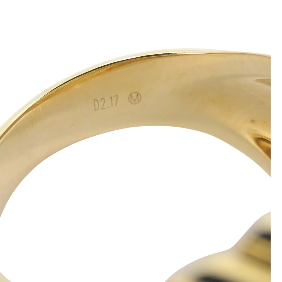 Mikimoto Diamond Ring 18k Gold Cocktail Ring - 8