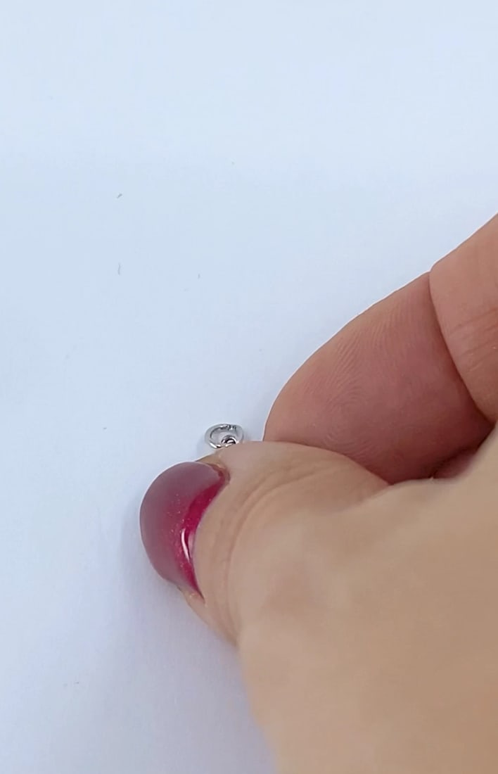 Antique Platinum Pierrot Charm Diamond & Calibré-Cut Gemstones - 2