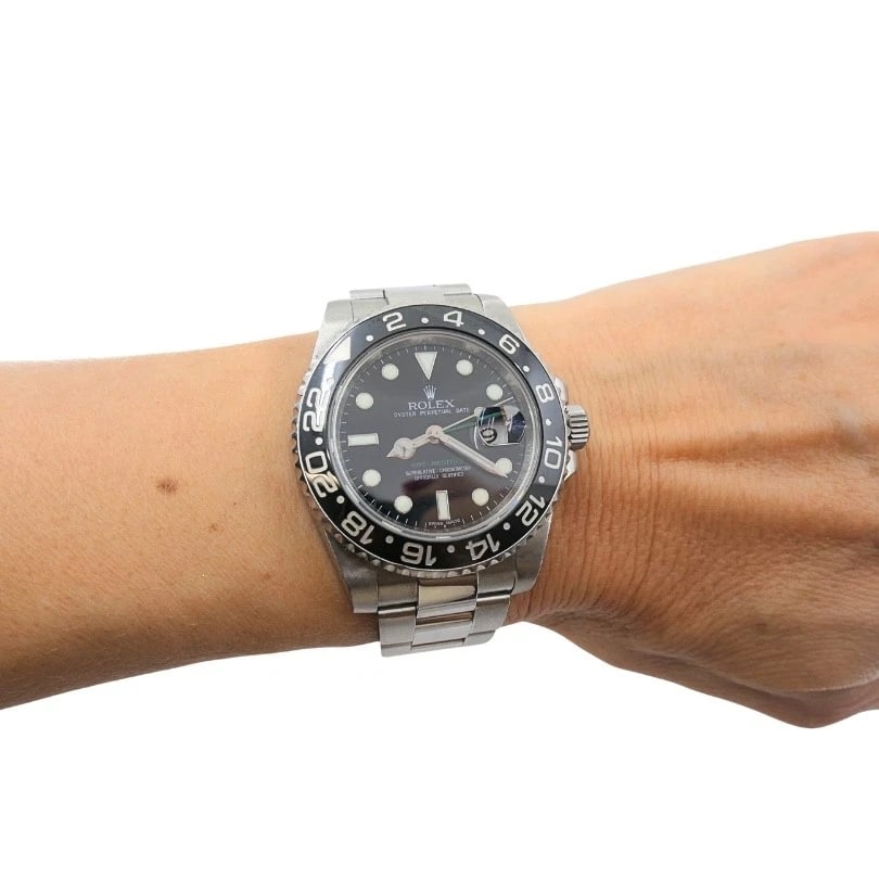 Rolex Stainless Steel GMT‑Master II 40mm Men’s Automatic Wristwatch - 3
