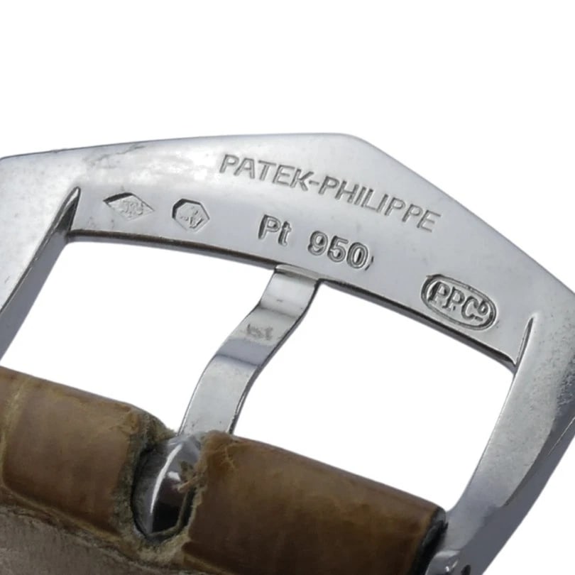 Patek Philippe 5101P 10-Day Tourbillon Platinum WATCH Original Strap - 13