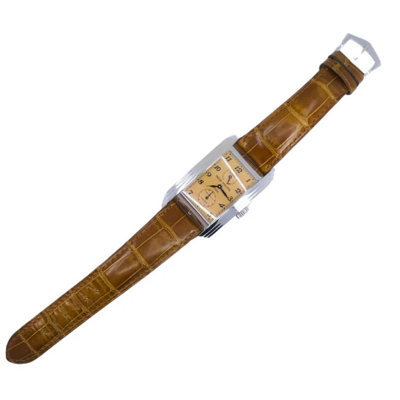 Patek Philippe 5101P 10-Day Tourbillon Platinum WATCH Original Strap - 9