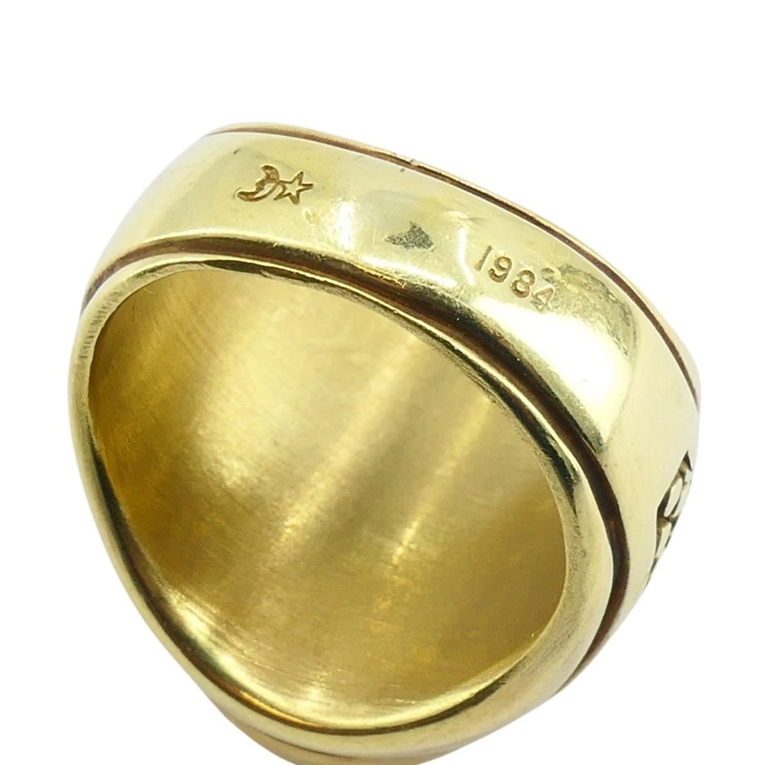 Vintage Kieselstein-Cord 18k Gold Carved Carnelian Intaglio Signet Ring - 11