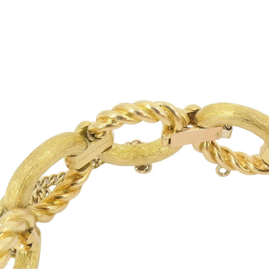 Vintage 18k Gold Tiffany & Co. Schlumberger Bracelet Rope Design - 5