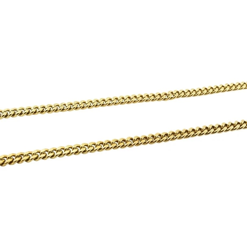 14k Gold Diamond Sapphire Pendant Necklace Eye Motif - 8