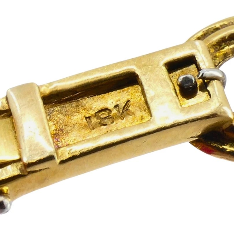 Vintage Cartier SET Coral Onyx Diamond 18k Gold RING and EARRINGS Estate Jewelry - 10