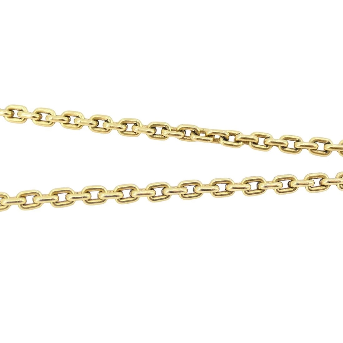 Louis Vuitton 18k Gold Diamond Eiffel Tower French Pendant Necklace - 12