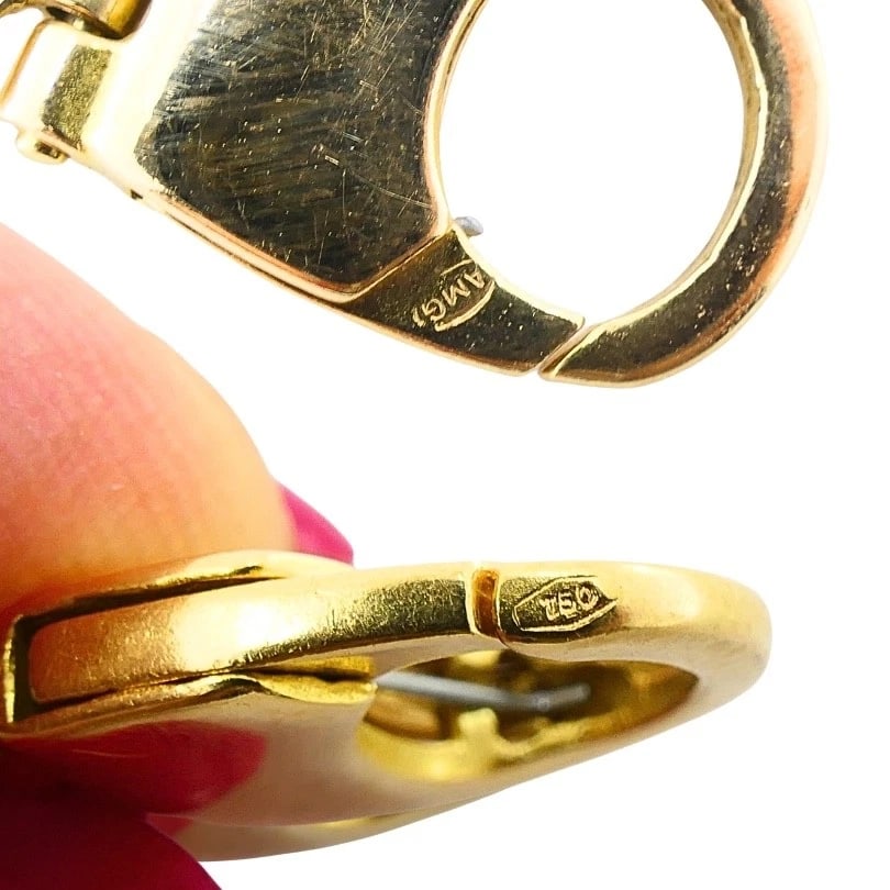 18k Yellow Gold Mariner Link Bracelet - 9