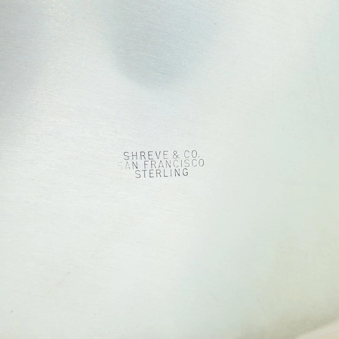 1964 Sterling Silver Lakes and Flowers Handicap Hollywood Park Trophy Plate - 8