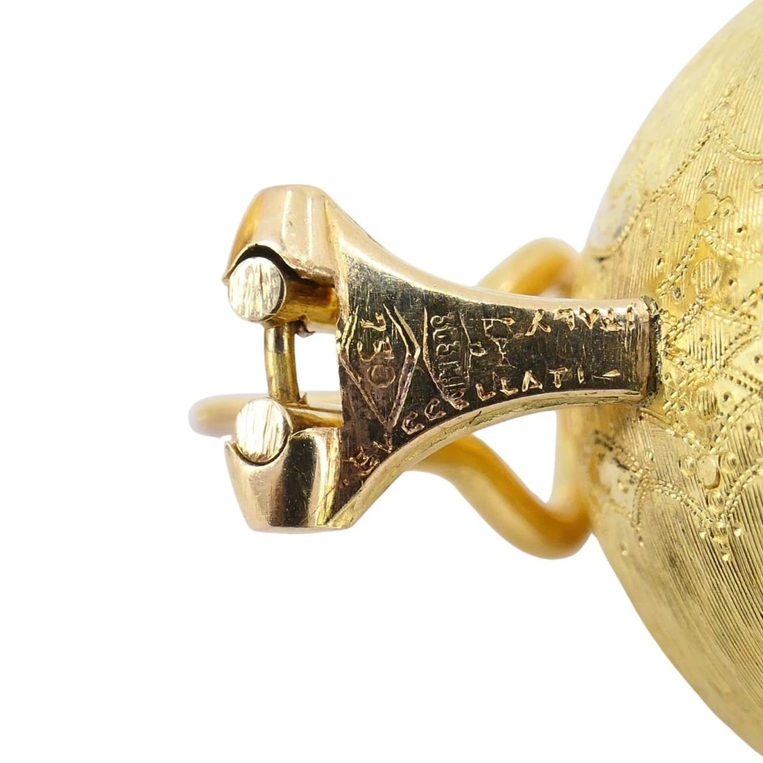 Vintage Buccellati 18k Gold Ball Earrings - 14