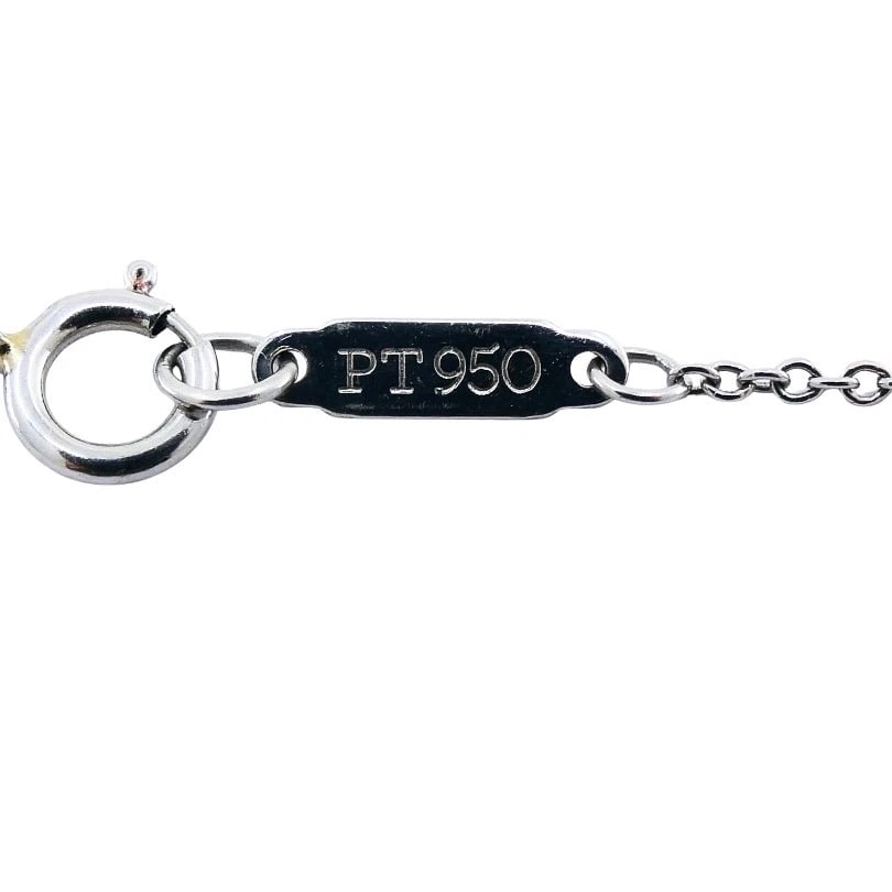 Tiffany & Co. Platinum Diamond Paper Flowers Pendant Necklace - 10