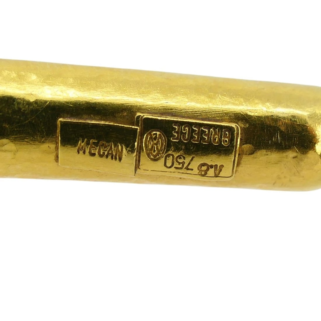 Vintage Lalaounis Greek 18k Hammered Gold Mechanical Collar Necklace - 6