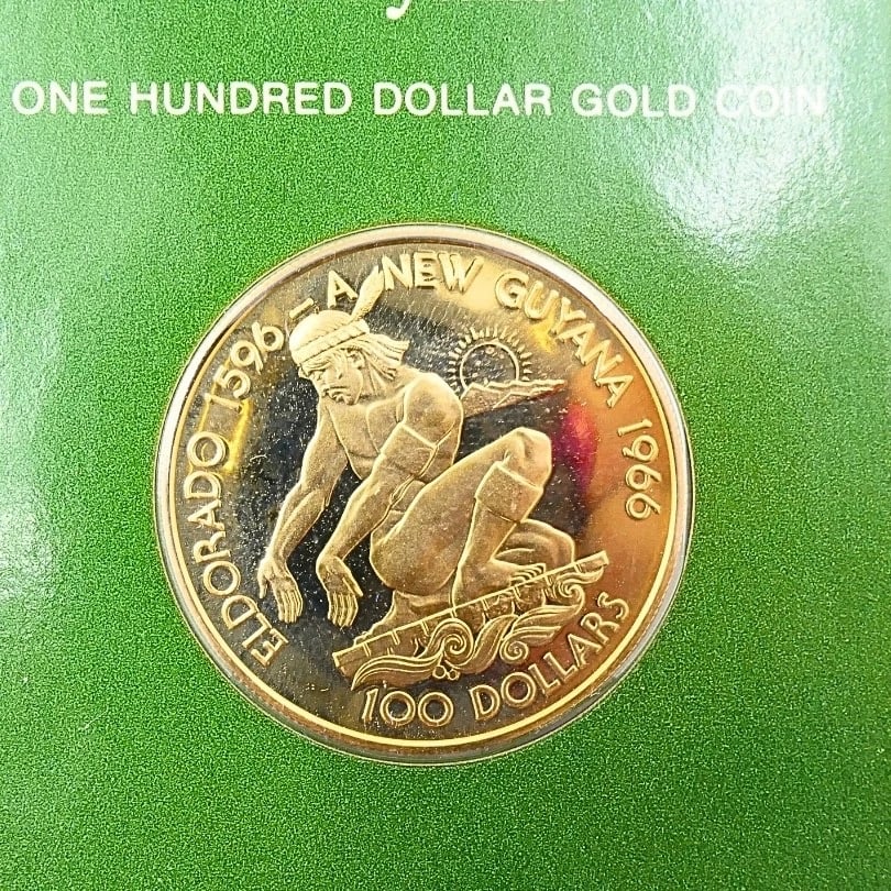 The 1976 One Hundred Dollar Commemorative Gold Coin - 5