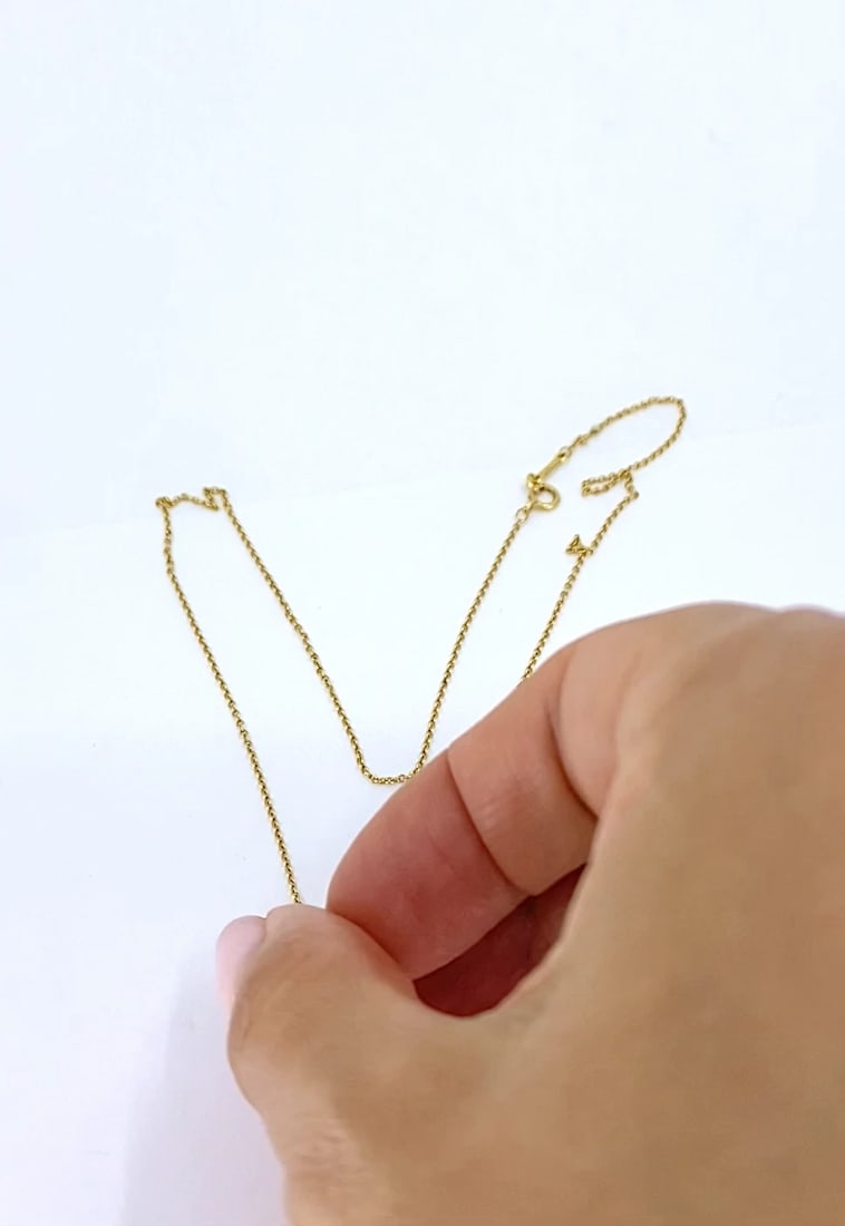 Elsa Peretti Tiffany & Co. 18k Gold Calla Lily Pendant Necklace - 2