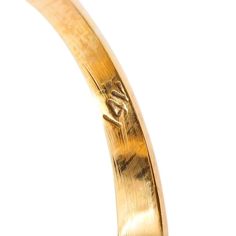 Antique Ring 14k Carved Cameo - 10