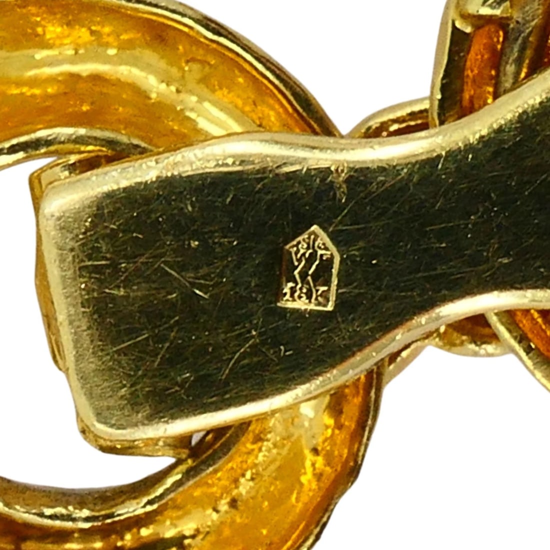 Vintage Wander 18k Hammered Gold Convertible Necklace - 11