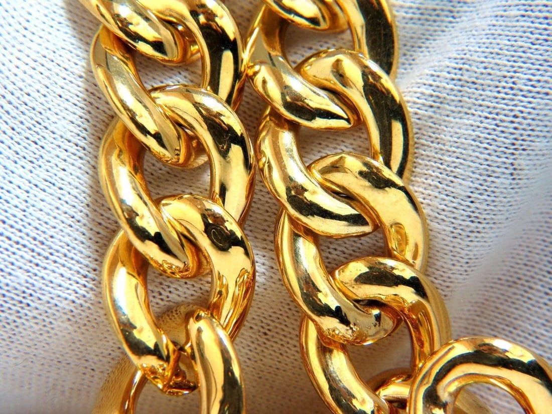 1908 LIBERTY FINE GOLD COIN 2.00CT DIAMONDS LINK NECKLACE 10286** - 6