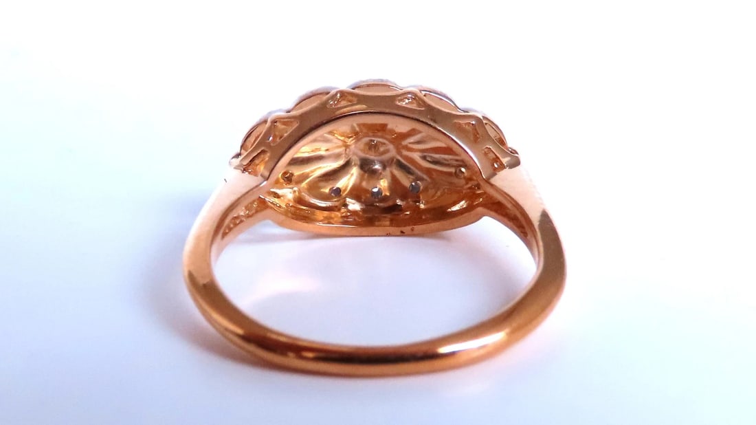 .04ct Restored European Vintage Ring 14kt Gold 41147** - 7