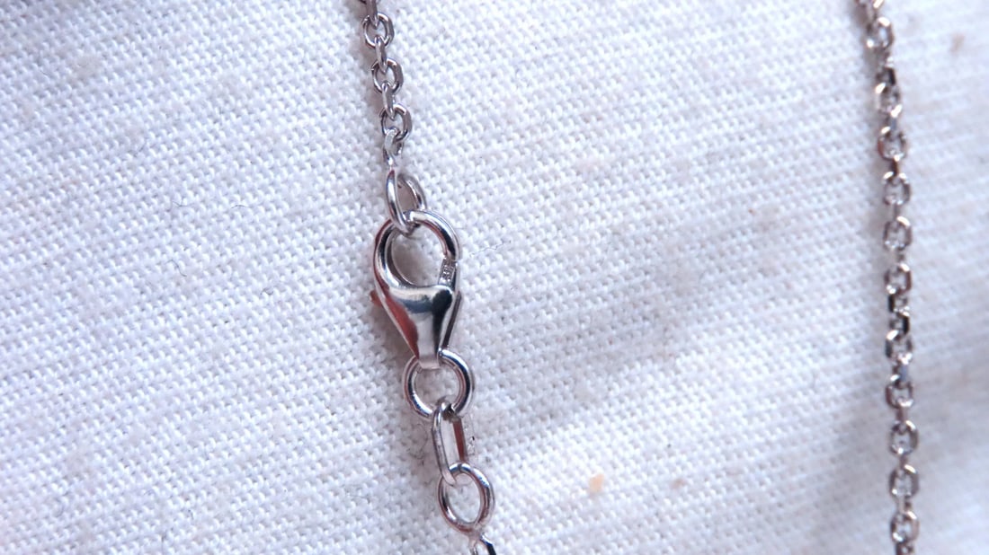 20ct Lab Sapphire Cluster Pear Pendant 14kt Royal Blue Pendant 12518 ** - 3