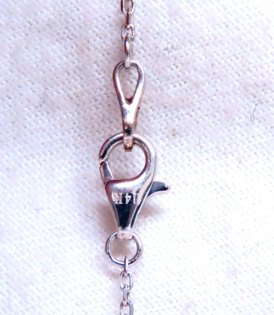 40ct Natural Aquamarine Yard Necklace 14kt 12511** - 4