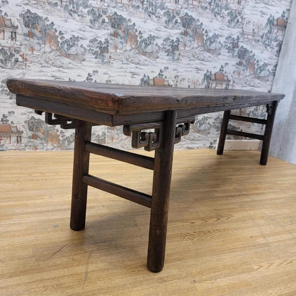 Antique Shanxi Province Elm Table - 10