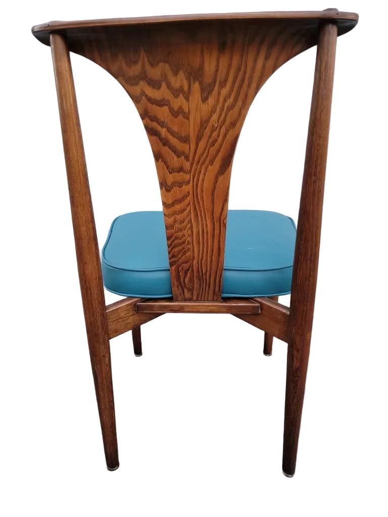 MCM Lawrence Peabody Dining Chair Newly Reupholstered - Set of 6 - 5