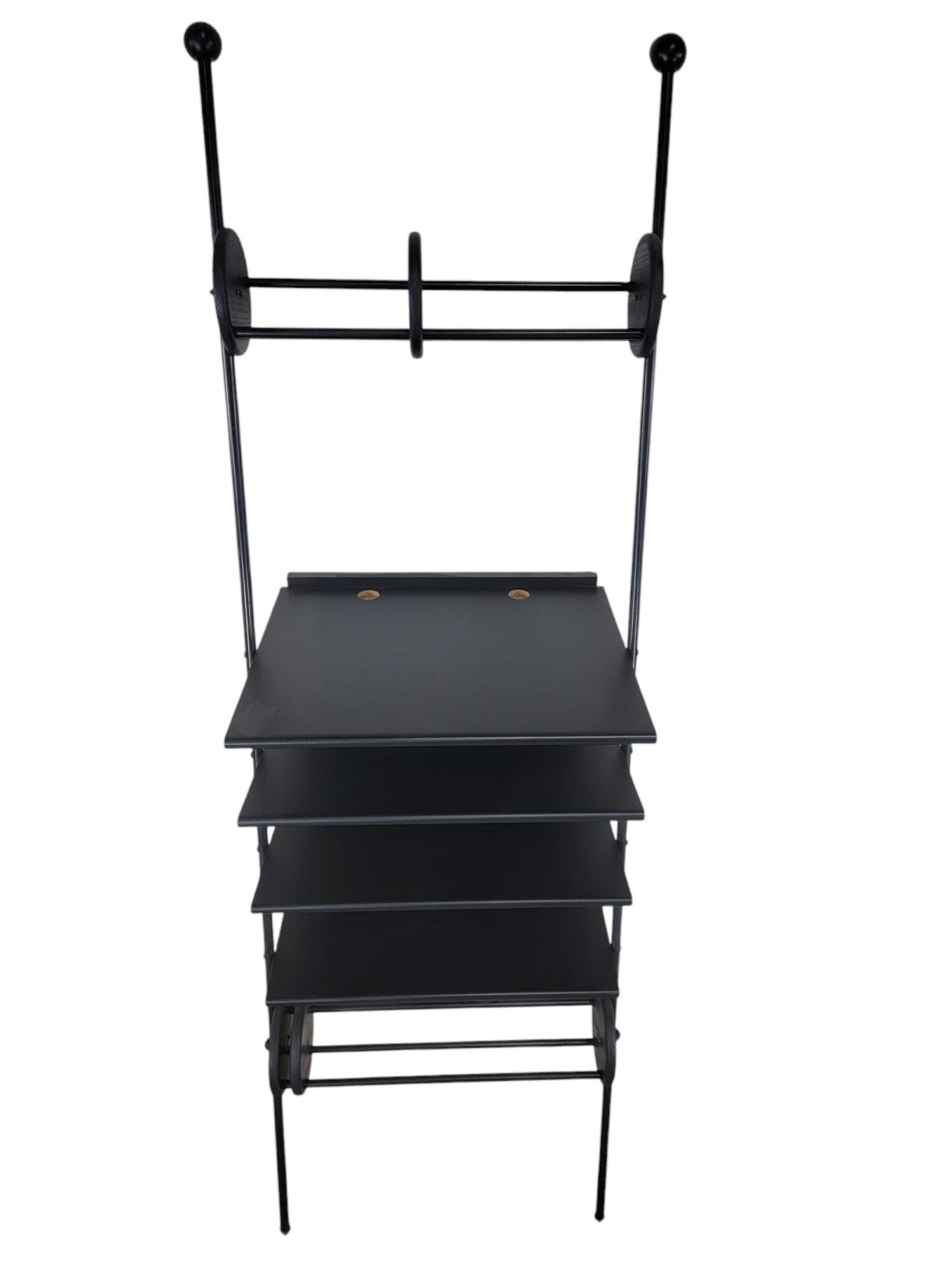 Vintage Postmodern Hi-Fi Stereo Receiver Rack - 8