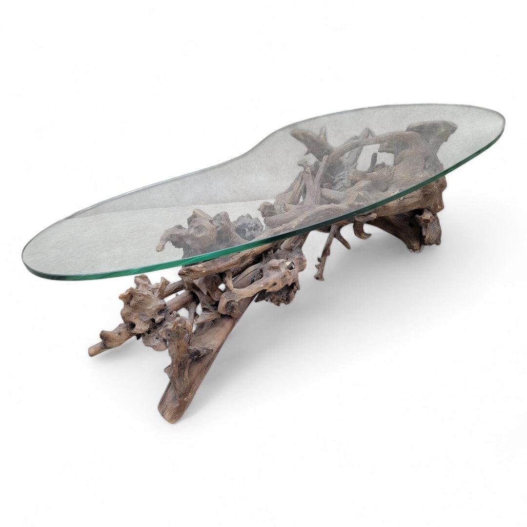 MCM Drift/Teak Root Coffee Table - 2