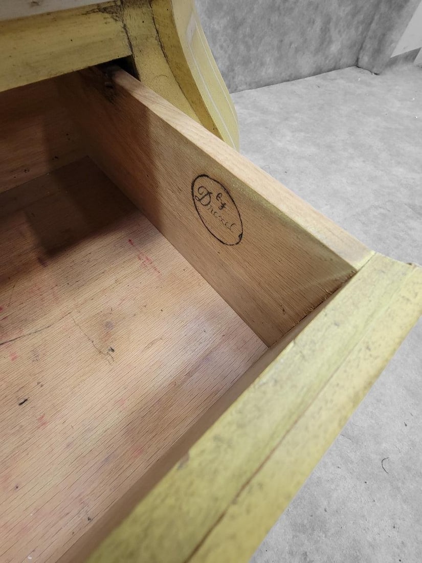 MCM French Country Style Breakfront Display Cabinet by Drexel - 3