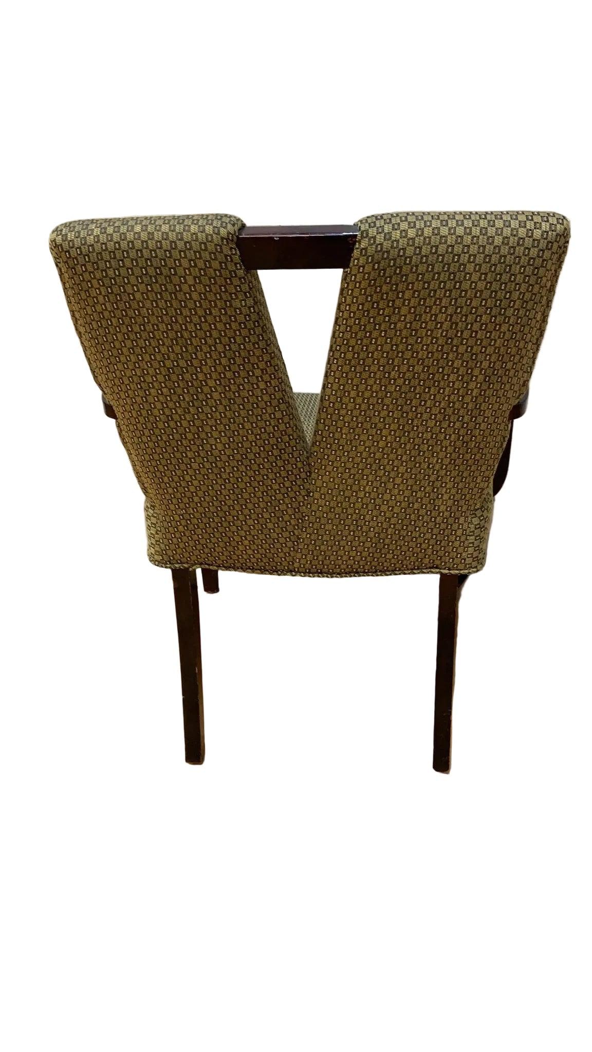 Art Deco Mahogany & Cork Dining Set by Johnson Furniture - 8