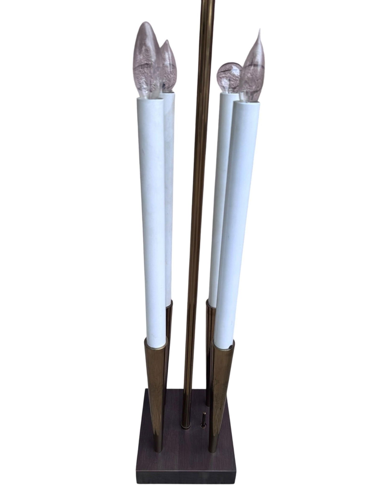 MCM Stiffle Candelabra Lamp by Tommi Parzinger - 5