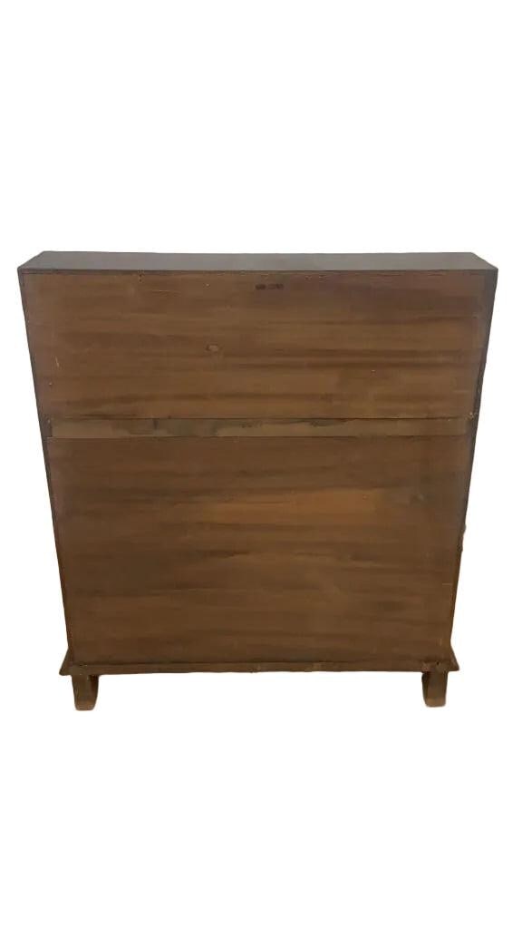 Antique Spanish Drop Front Secretary Desk - 5