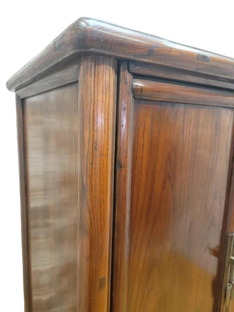 Antique Shanxi Province Elm Storage Cabinet - 5