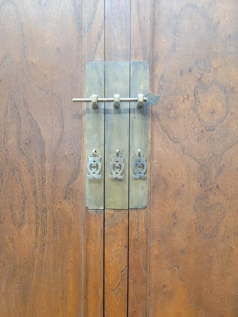 Antique Shanxi Province Elm Armoire Storage Highboy Storage - Pair - 10