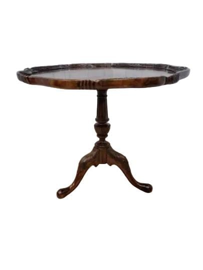Vintage Georgian Style Pie Crust Table by Maitland-Smith - 4